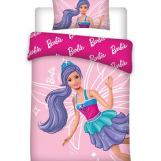 Lenjerie de patut Barbie 100 x 135, 100% bumbac