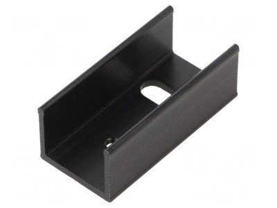Radiator Extrudat Negru TO220 35mm 21K/W foto
