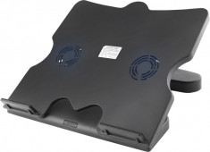 Stand cooler laptop ajustabil, 4 porturi USB, Esperanza Pampero foto