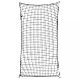 vidaXL Plasă de remorcă cu funie elastică, negru, 3x1,65 m, PP