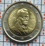 Italia 2 euro 2010 UNC - Count of Cavour - km 328 - E001, Europa