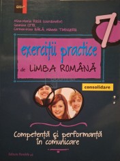 Mina-Maria Rusu - Exercitii practice de limba romana clasa a VII-a (Editia: 2017) foto