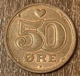 C50 - Moneda foarte veche - Danemarca - 50 ore - 2003