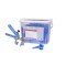 Set de nivelare si aliniere a placilor ceramice, cleste, 100 distantiere x 2 mm, 100 pene