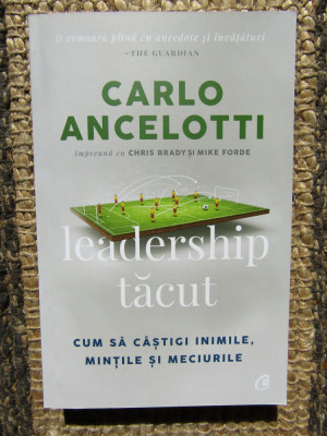 LEADERSHIP TACUT - CARLO ANCELOTTI foto