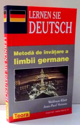 METODA DE INVATARE A LIMBII GERMANE de WOLFRAM KLATT , JEAN-PAUL VERNON , 2002 foto