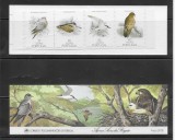 Portugal Azores 1988 - Păsări, serie neuzata in carnet