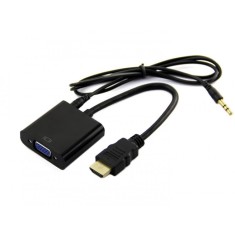 Convertor HDMI-VGA cu audio unidirectional 0.2m