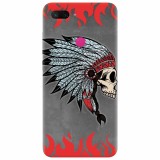 Husa silicon pentru Xiaomi Mi 8 Lite, Indian Skull