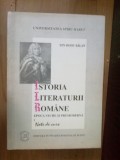 K5 Istoria literaturii romane -epoca veche si premoderna - Ion Dodu Balan