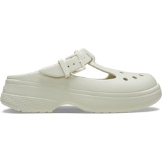 Saboti Crocs Classic Classic Mary Jane Clog Bej - Linen
