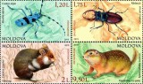 MOLDOVA 2019, Fauna, serie neuzata, MNH