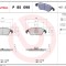 BREMBO P 85 098 PRIME LINE set placute frana,frana disc