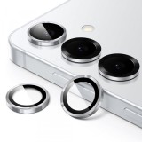 Folie de protectie Camera Spate Lito S+ pentru Samsung Galaxy S26 Plus S947 / S26, Sticla Securizata, Argintie