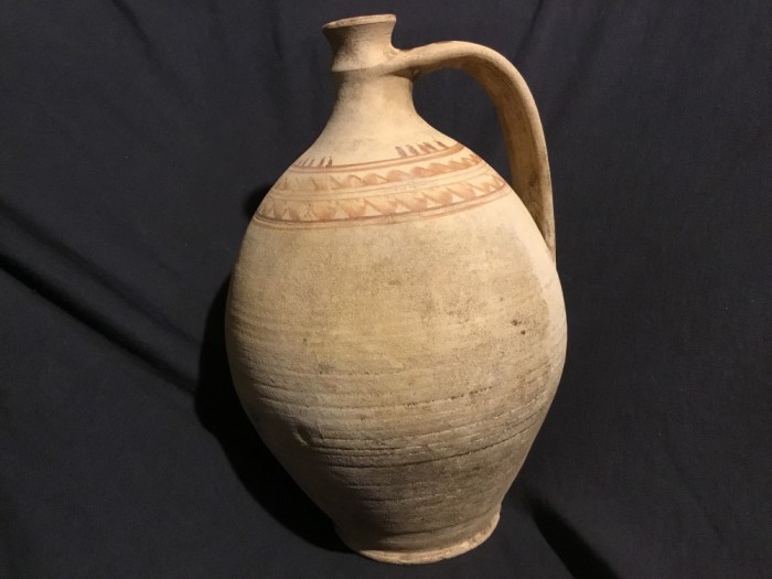 Arta si Traditie - Vechi ulcior de Sisesti / Mehedinti model interesant a doua jumatate a sec XX !