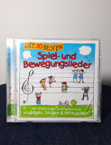 CD Audio - Spiel und bewegungslieder, cantece de joc si de miscare, lb.germana