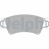 DELPHI LP1846 set placute frana,frana disc