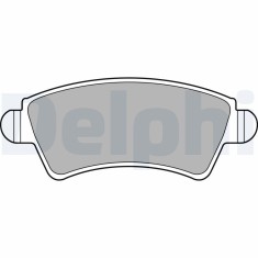 DELPHI LP1846 set placute frana,frana disc