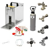 Set complet dozator bere - PYGMY 25 1 linie, 35 litri/h - Green Line, cuplă butoi bere: Set toate cuplele butoi bere