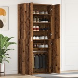 VidaXL Cabinet pentru pantofi Lemn vechi 80x39x180 cm Lemn prelucrat