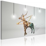 Cumpara ieftin Tablou - Golden deer 90x60 cm