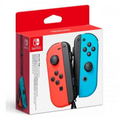 Pereche Joy-Con NINTENDO Switch NSW, neon red/ blue foto