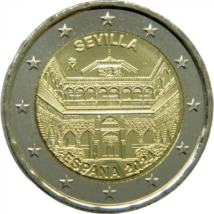 NOU - Spania moneda comemorativa 2 euro 2024 - Sevilia - UNC