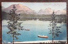 (238) CARTE POSTALA AUSTROUNGARIA - MUNTII TATRA - CIRCULATA - 1918