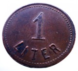 1.989 JETON 1 LITER LITRU
