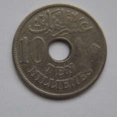 10 MILLIEMES 1917 EGIPT