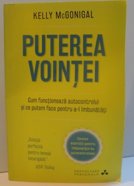 PUTEREA VOINTEI de KELLY McGONIGAL , 2020