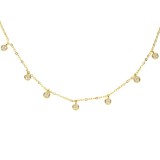 Cumpara ieftin Lantisor argint 925, JW1116, model elegant, placat cu aur