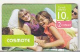 Bnk card Romania - Cosmote 10+2 euro - 14/11/2009 - RO-COS-REF-0003-091114