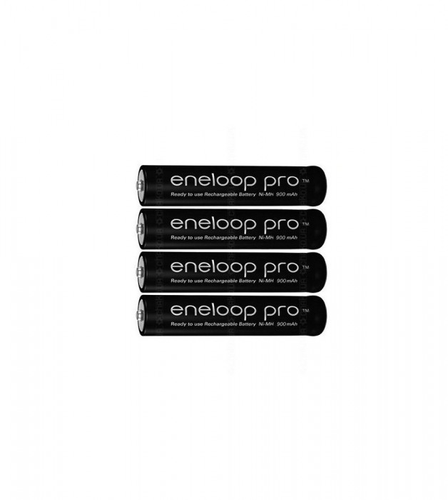 Panasonic eneloop PRO AAA / Micro / HR03 /R3 900mAh 1.2V baterie re&icirc;ncărcabilă-Conținutul pachetului 1x Blister