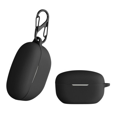 Husa Casti Kwmobile pentru Sony WF-1000XM5, Negru, Silicon, KWM000024SM001C foto