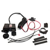 Cumpara ieftin Priza Incarcare USB si BRICHETA ghidon moto atv waterproof