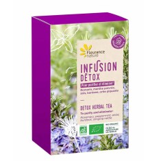 Ceai de Plante Detox Bio 20 plicuri Fleurance foto