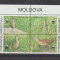 MOLDOVA 2001 Protectia Naturii- PASARI -WWF Serie 4 timbre in bloc MNH**