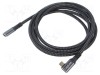 Cablu USB 3.2 Gen 2 USB-C unghiat aurit 2m LOGILINK negru