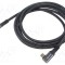 Cablu USB 3.2 Gen 2 USB-C unghiat aurit 2m LOGILINK negru