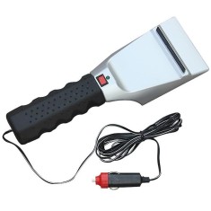 Racleta electrica auto, FOXMAG24, 12V, cu incalzire, pentru zapada si gheata
