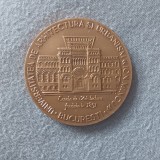 MEDALIA ,, UNIVERSITATEA DE ARHITECTURA SI URBANISM ION MINCU BUCUREST&quot;.