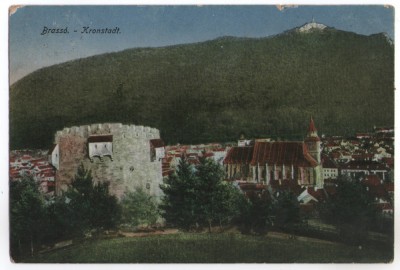 1918 - Brasov, panorama (jud. Brasov) foto