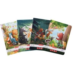 Caiet Herlitz motiv Fun Time, A5, 36 file, h&acirc;rtie 80g/Mp Fsc Mix, Tip II