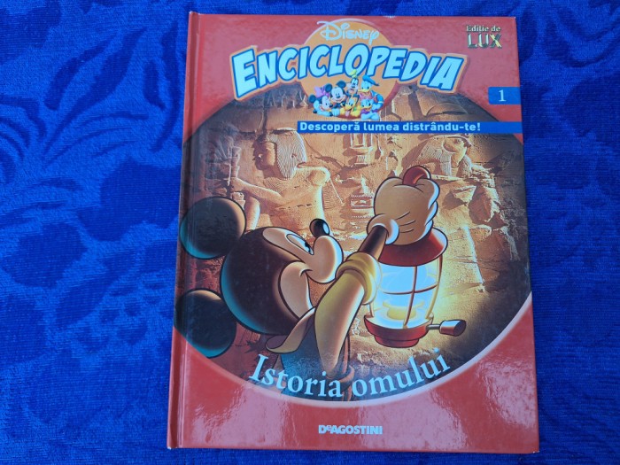 DeAgostini Enciclopedia | Disney Mickey Mouse | Istoria Omului