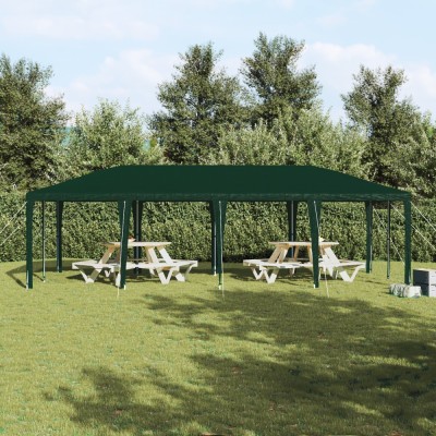 Gossi cort pentru petrecere verde 8x4 m pe foto