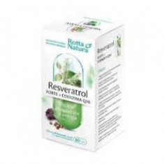 Resveratrol Forte + Coenzima Q10 Rotta Natura 30cps
