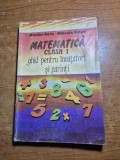 Matematica pentru clasa 1-a - ggid pentru ivatatori si parinti - din anul 1993