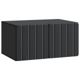 vidaXL Oglindă TV montată pe perete Pe perete Negru 59,5 x 41 x 30 cm 898336