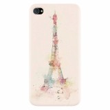 Husa silicon pentru Apple Iphone 4 / 4S, Eiffel Tower 001